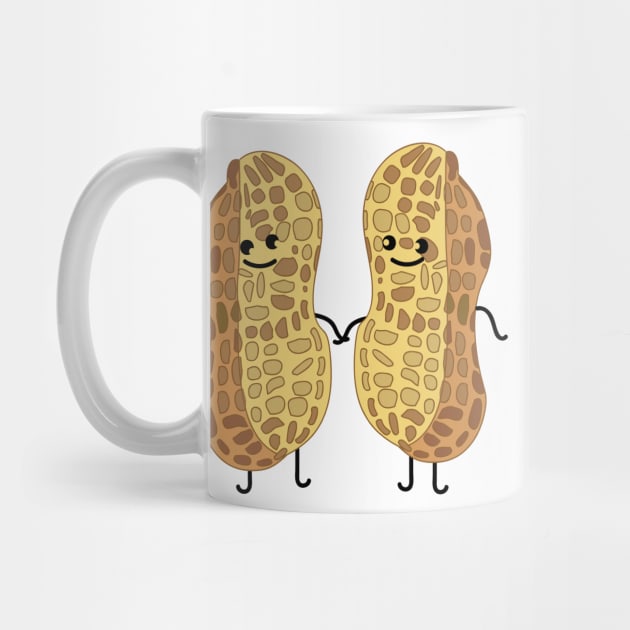 Peanut couple by spontania
